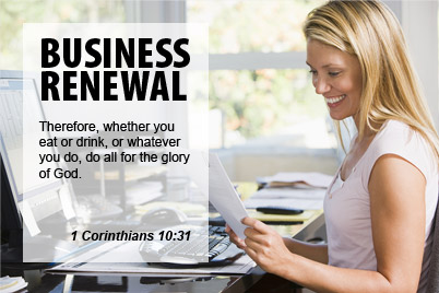 Therefore, whether you eat or drink, or whatever you do, do all for the glory of God. 1 Corinthians 10:31